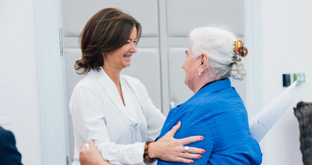 Tanja Fajon i Munira Subašić//