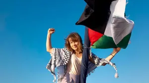 Greta Thunberg na humanitarnom brodu Madleen, u putu ka Gazi//