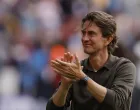 Soccer Football - Premier League - Brentford v Fulham - GTech Community Stadium, London, Britain - May 18, 2025 Brentford manager Thomas Frank applauds fans after the match Action Images via Reuters/Andrew Couldridge EDITORIAL USE ONLY. NO USE WITH UNAUTHORIZED AUDIO, VIDEO, DATA, FIXTURE LISTS, CLUB/LEAGUE LOGOS OR 'LIVE' SERVICES. ONLINE IN-MATCH USE LIMITED TO 120 IMAGES, NO VIDEO EMULATION. NO USE IN BETTING, GAMES OR SINGLE CLUB/LEAGUE/PLAYER PUBLICATIONS. PLEASE CONTACT YOUR ACCOUNT REPRESENTATIVE FOR FURTHER DETAILS..