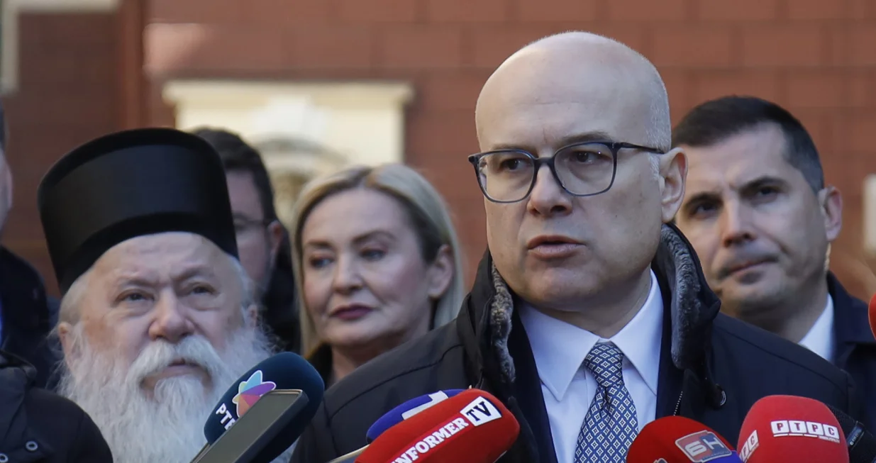 Miloš Vučević premijer Srbije u ostavci, Saborna crkva u Sarajevu/Senad Gubelić