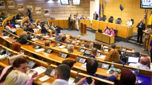 Dom naroda Parlamenta FBiH, sjednica/Damir Deljo