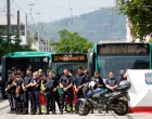 Police officers stand as children are evacuated from the school, following a deadly school shooting in Graz, Austria, June 10, 2025. REUTERS/Borut Zivulovic  TPX IMAGES OF THE DAY/Borut Zivulovic