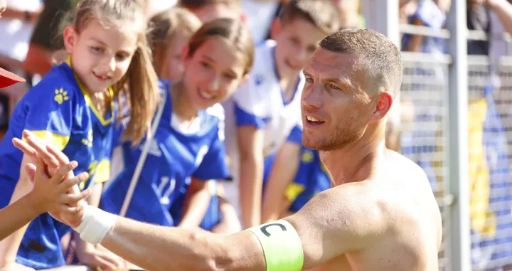 Edin Džeko (FOTO: Damir Deljo/Oslobođenje) 