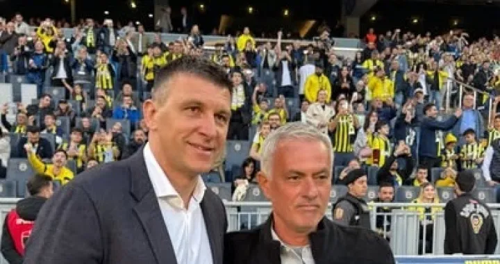 Sergej Jakirović i Jose Mourinho (FOTO: Instagram)