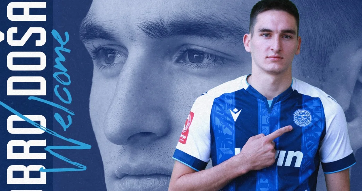 Hamza Jaganjac novi član Željezničara (FOTO: Screenshot)