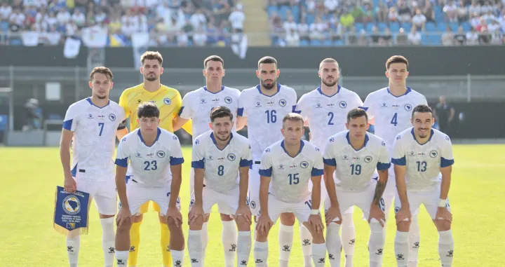 Slovenija - BiH (FOTO: N/FSBiH)