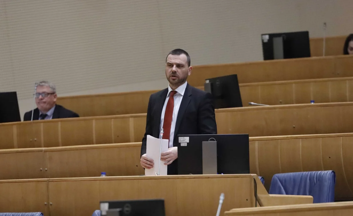 Saša Magazinović; Sjednica Predstavničkog doma PSBiH/Senad Gubelić