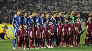 Asmir BegovićEdin DžekoAdnan ZahirovićSenad LulićZvjezdan MisimovićOgnjen VranješSejad SalihovićVedad IbiševićEmir SpahićMensur MujdžaBosna i Hercegovina - Latvija 