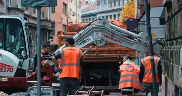 Radovi na vodovodnoj mreži//