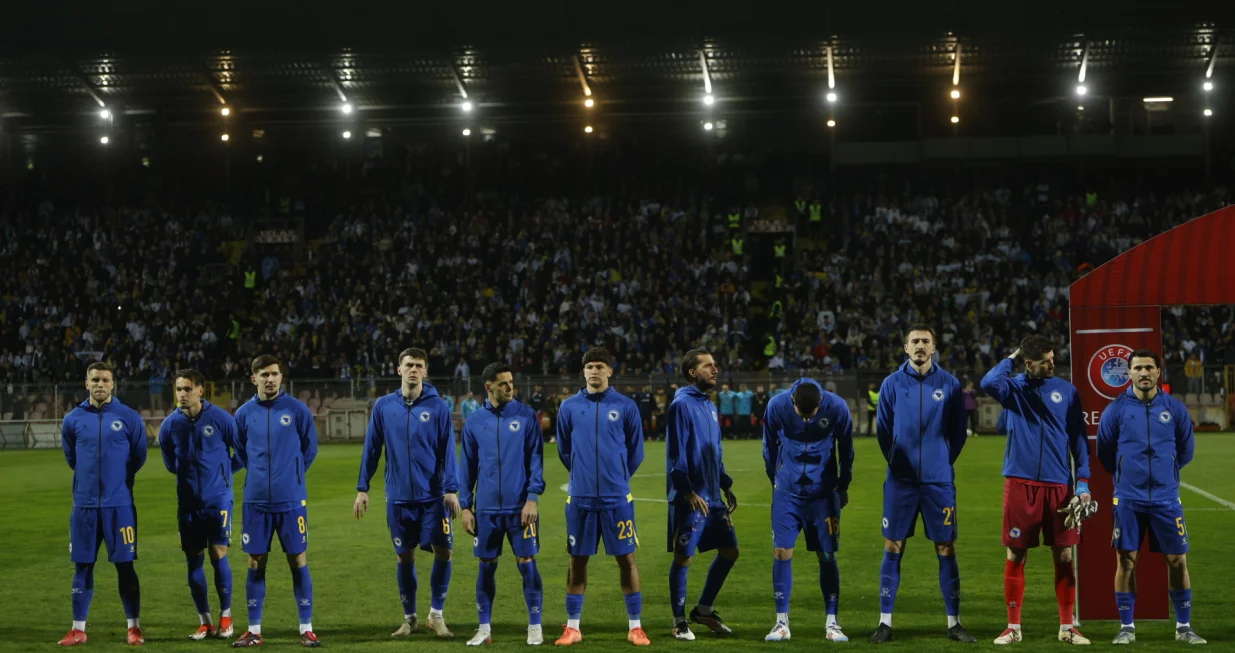 Fudbalska reprezentacija BiH (FOTO: Damir Deljo/Oslobođenje)