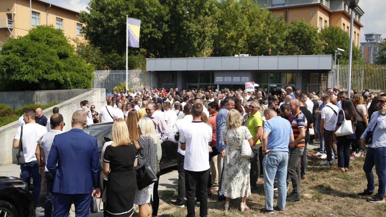 suđenje dodiku pristalice/Damir Deljo/