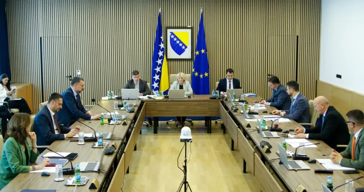 Vijeće ministara sjednica/Damir Deljo @ Oslobodjenje