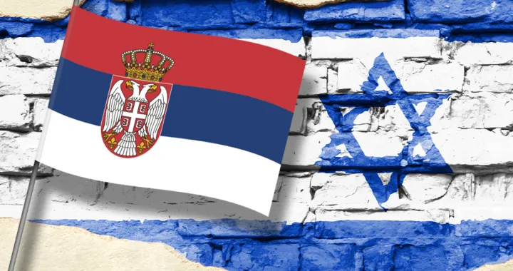 Boško Jakšić, vizual za kolumnu, Srbija, Izrael, saučesništvo u genocidu/Benjamin Krnić