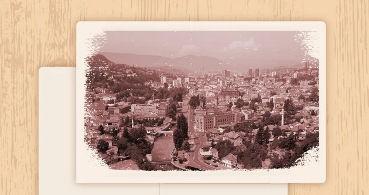 Kolumna Dragana Markovine: Tri pisma iz Sarajeva/Ilustracija/Benjamin Krnić