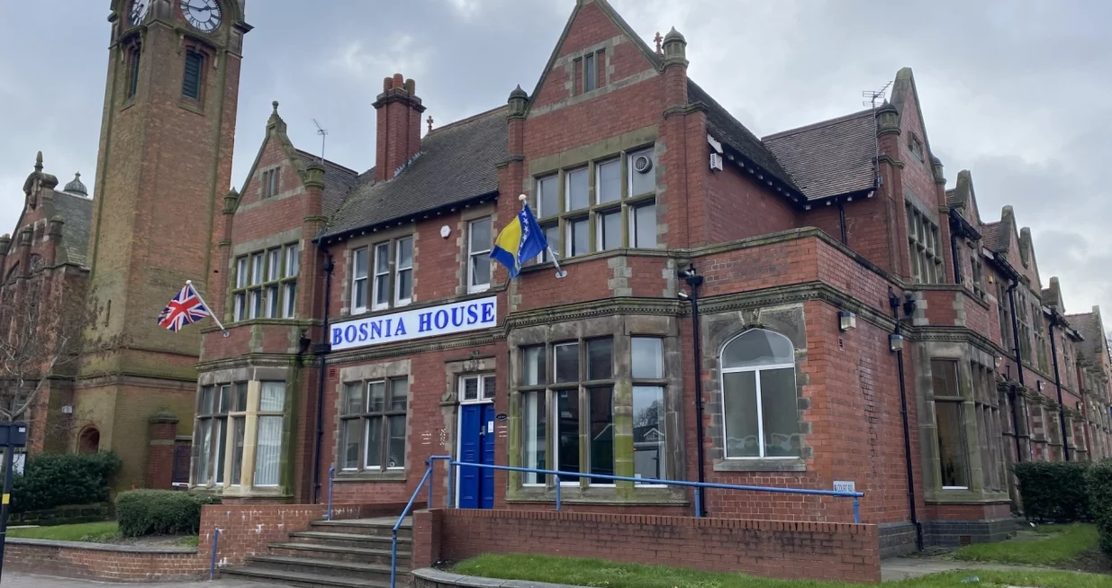 Bosanska kuća u Birminghamu - sjedište Počasnog konzulata BiH za regiju Midlands (u Velikoj Britaniji)//