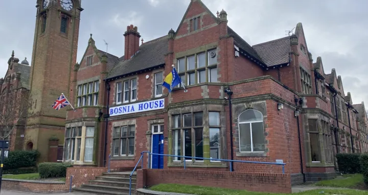 Bosanska kuća u Birminghamu - sjedište Počasnog konzulata BiH za regiju Midlands (u Velikoj Britaniji)//