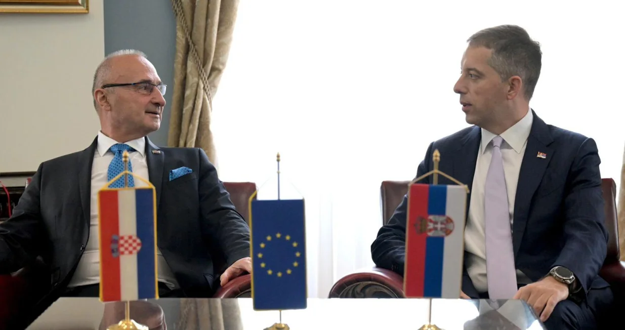 Goran Grlić Radman sastao se u Beogradu sa srpskim kolegom Markom Đurićem/