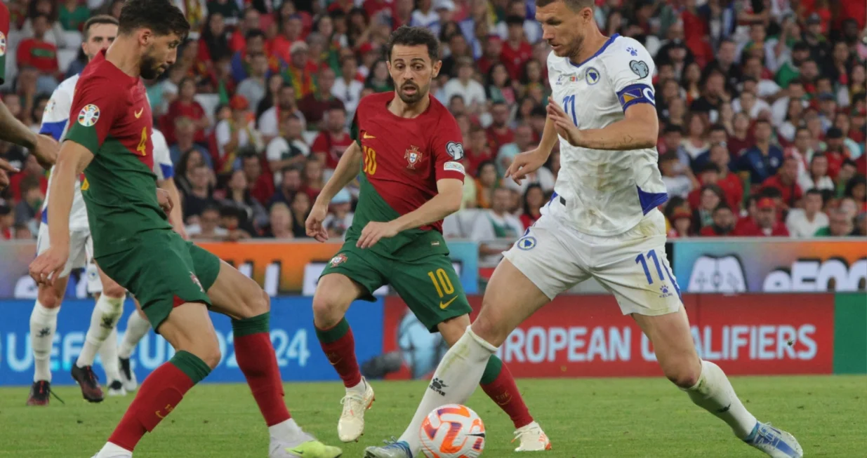 Portugal - Bosna i HercegovinaEdin DžekoBernardo SilvaRuben Dias 