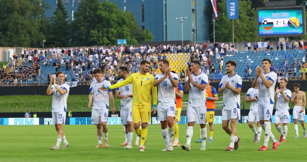 Slovenija - Bosna i Hercegovina (FOTO: N/FSBiH)