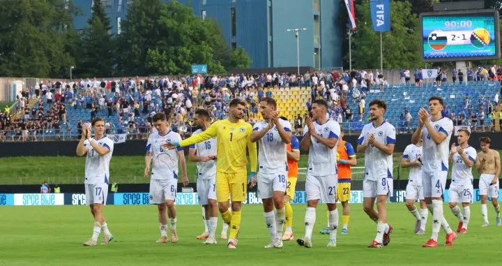 Slovenija - Bosna i Hercegovina (FOTO: N/FSBiH)