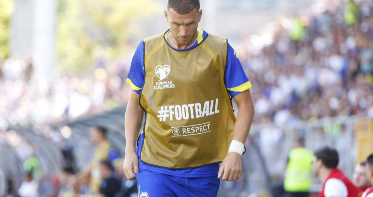 Edin Džeko (FOTO: Oslobođenje/Damir Deljo)