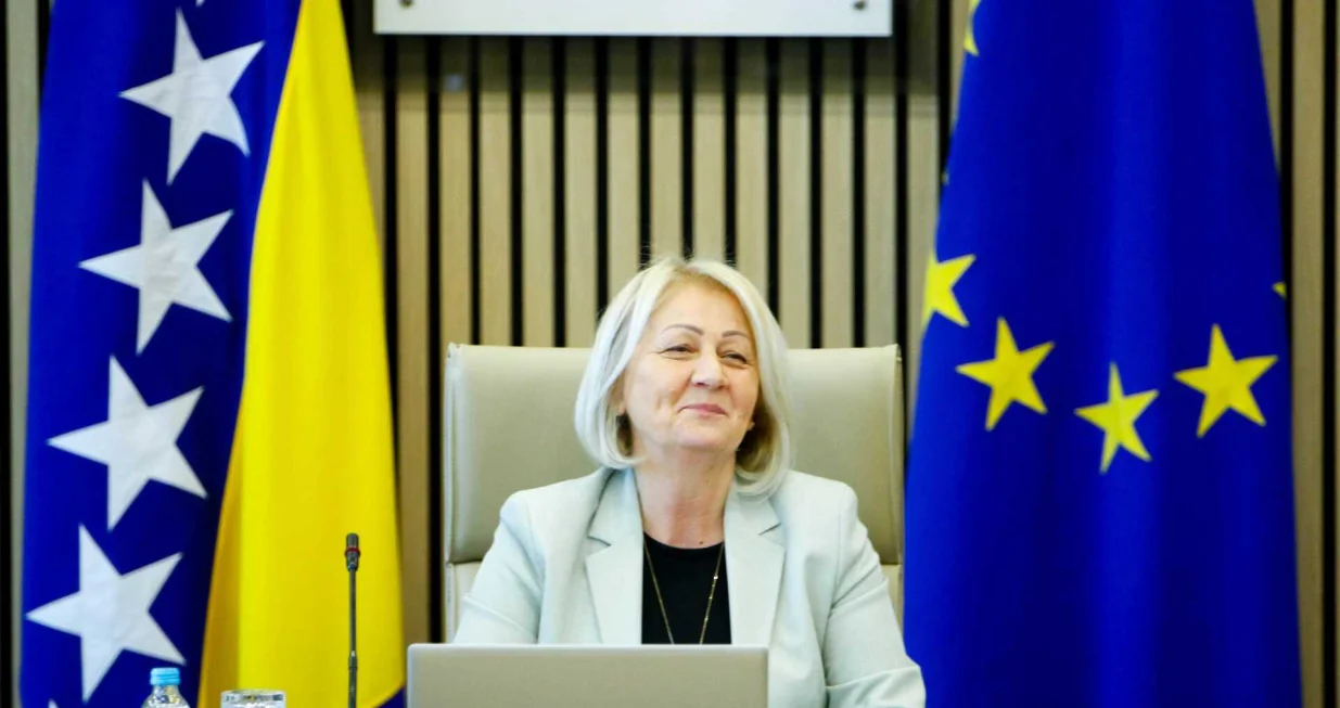 Borjana Krišto predsjedavajuća Vijeća ministara BiH, sjednica, Vijeće ministara BiH/Damir Deljo