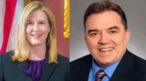 Melissa Hortman, john hoffman, atentan, senator, zastupnica, demokrate/Am 1100 The Flag