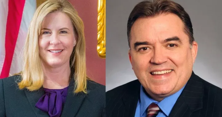 Melissa Hortman, john hoffman, atentan, senator, zastupnica, demokrate/Am 1100 The Flag