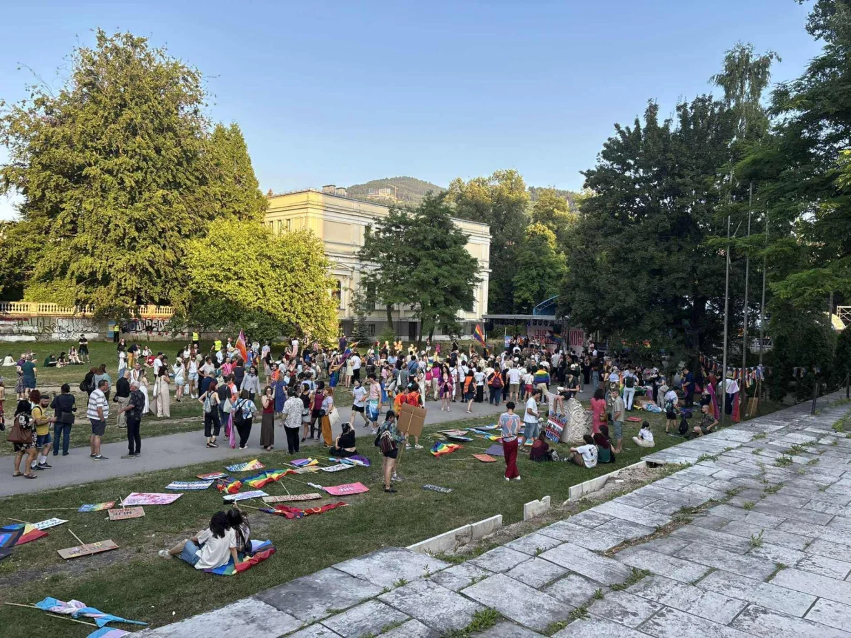 povorka ponosa, kraj/Nedim Fetahović