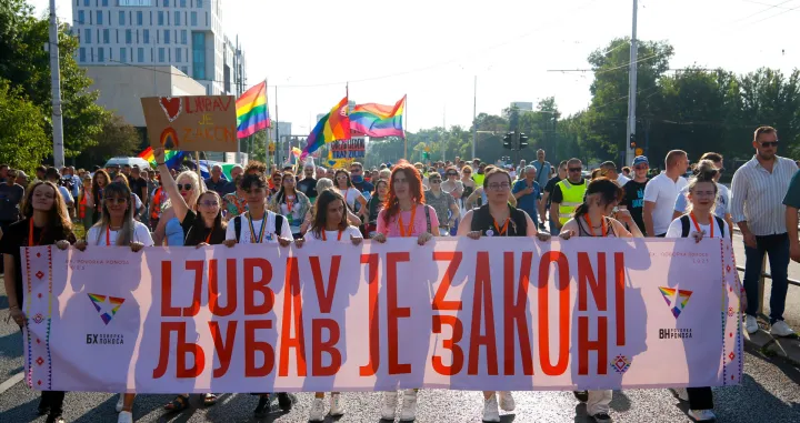 Parada ponosa 2025 u Sarajevu/Damir Deljo