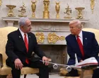 Benjamin Netanyahu i Donald Trump u Bijeloj kući//