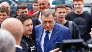 Dodik u Istocnom Sarajevu povodom otvaranja Univerziteta/Damir Deljo