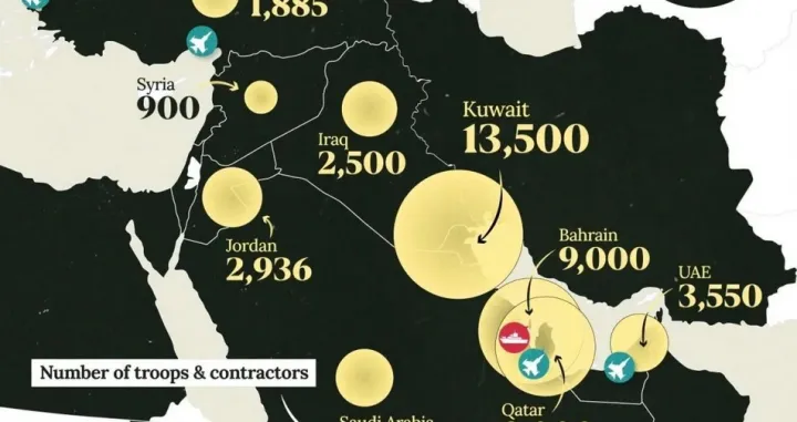 Raspored američkih trupa na Bliskom istoku/Voronoi/