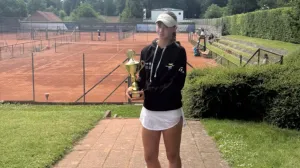 Tea Kovačević sa trofejem u Danskoj