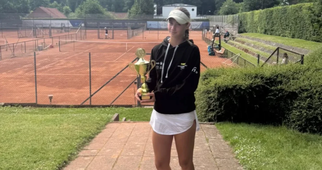 Tea Kovačević sa trofejem u Danskoj