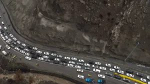 Iranci masovno bježe iz Teherana/Screenshot