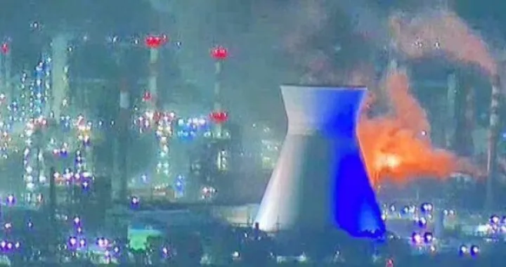 Rafinerija u Haifi, Izrael, napad Irana/Prtsc