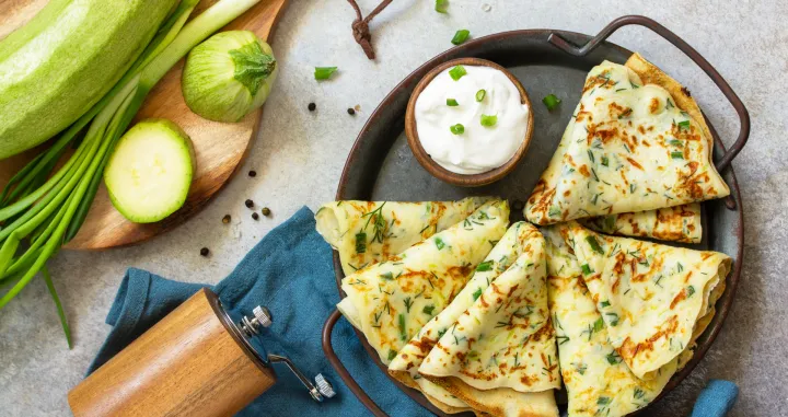 Savršene palačinke s tikvicama/Free Pik