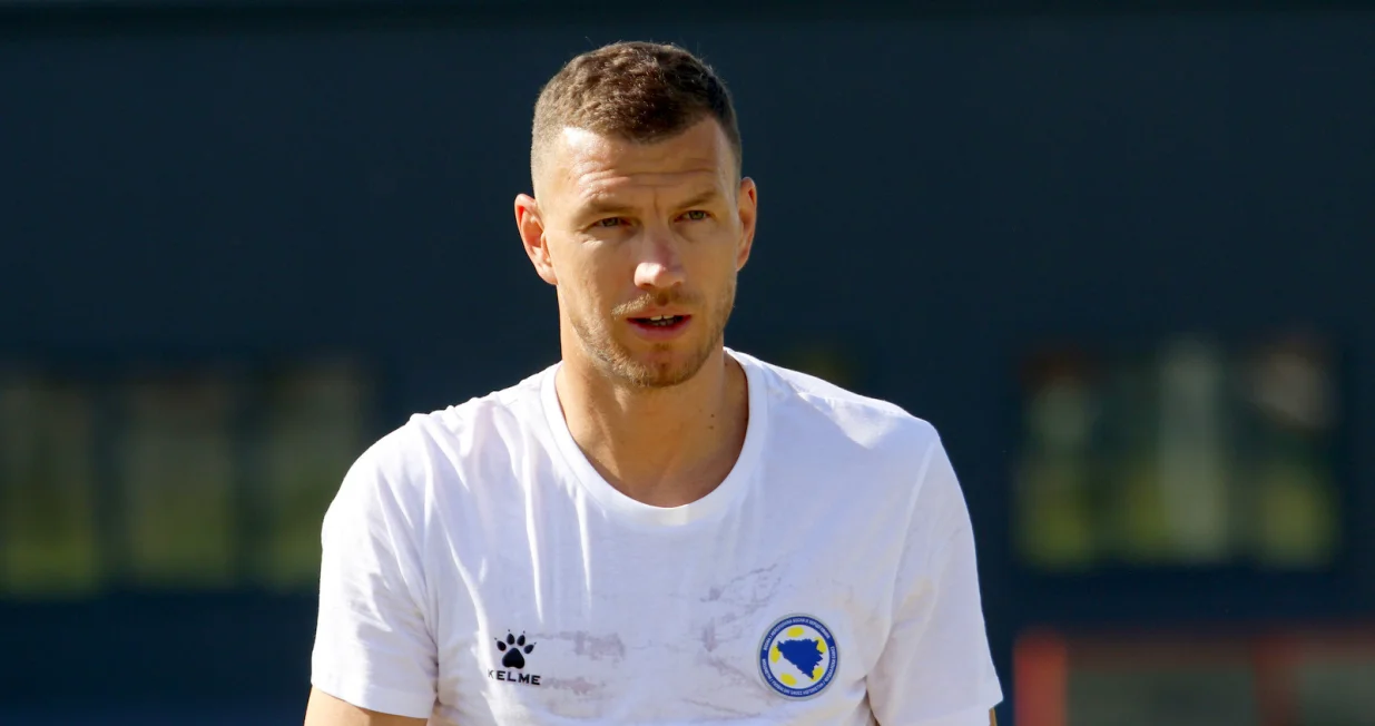 Edin Džeko (FOTO: Sanel Konjhodžić/Sport1)