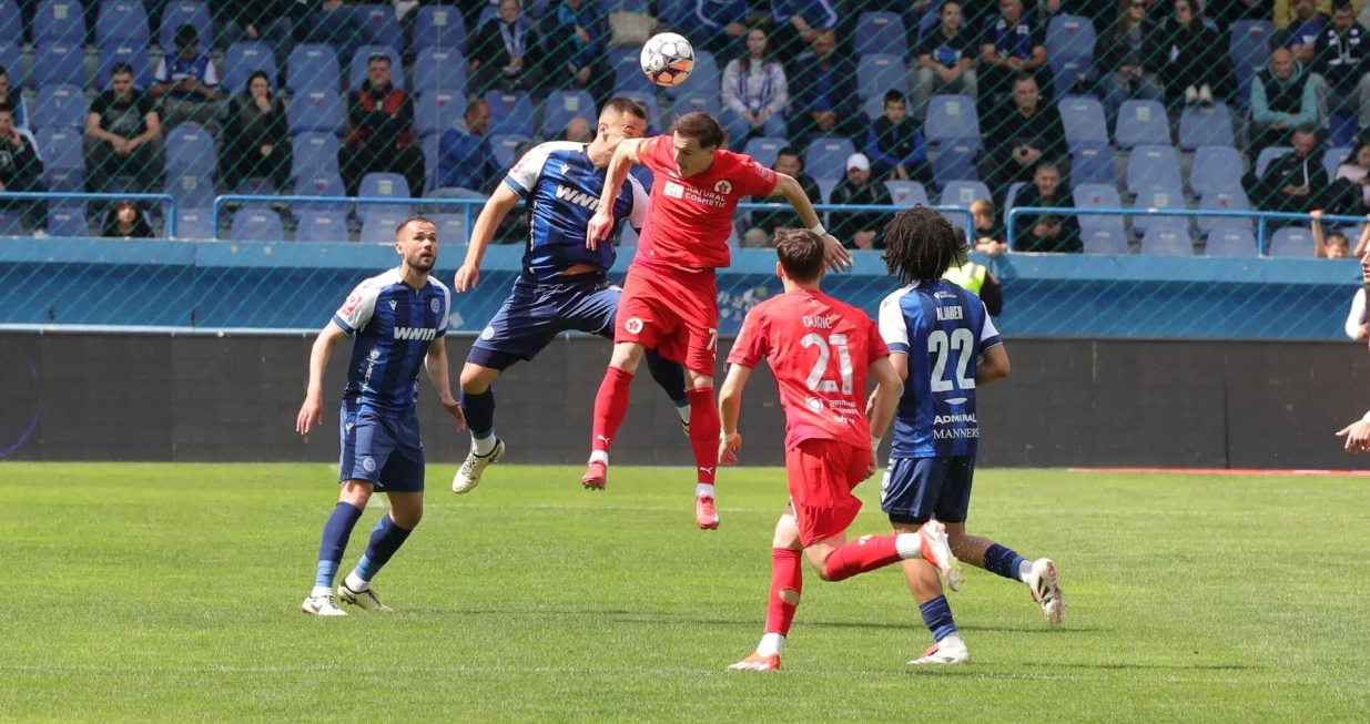 FK Željezničar - FK Velež (FOTO: Senad Gubelić/Oslobođenje)
