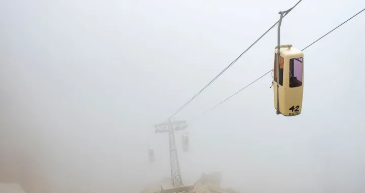 Telecabina Sassolungo najstrašnija žičara/