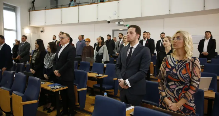 Skupština Kantona Sarajevo - 25. oktobar 2023. /FENA/