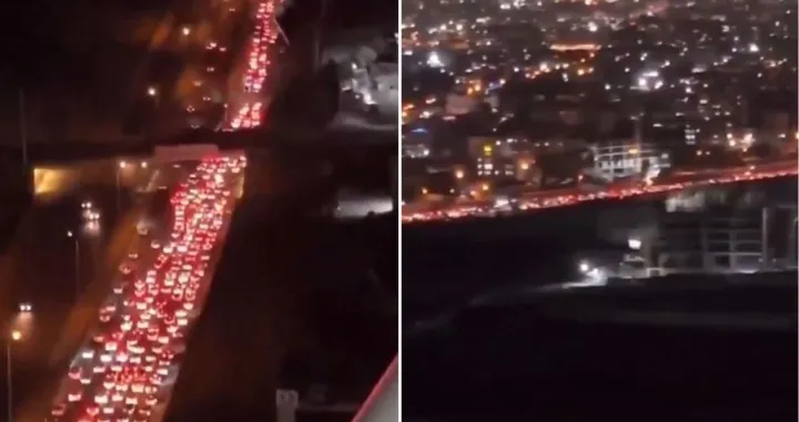 Na hiljade ljudi poku&scaron;ava napustiti Teheran/Screenshot/Almir Sarenkapa