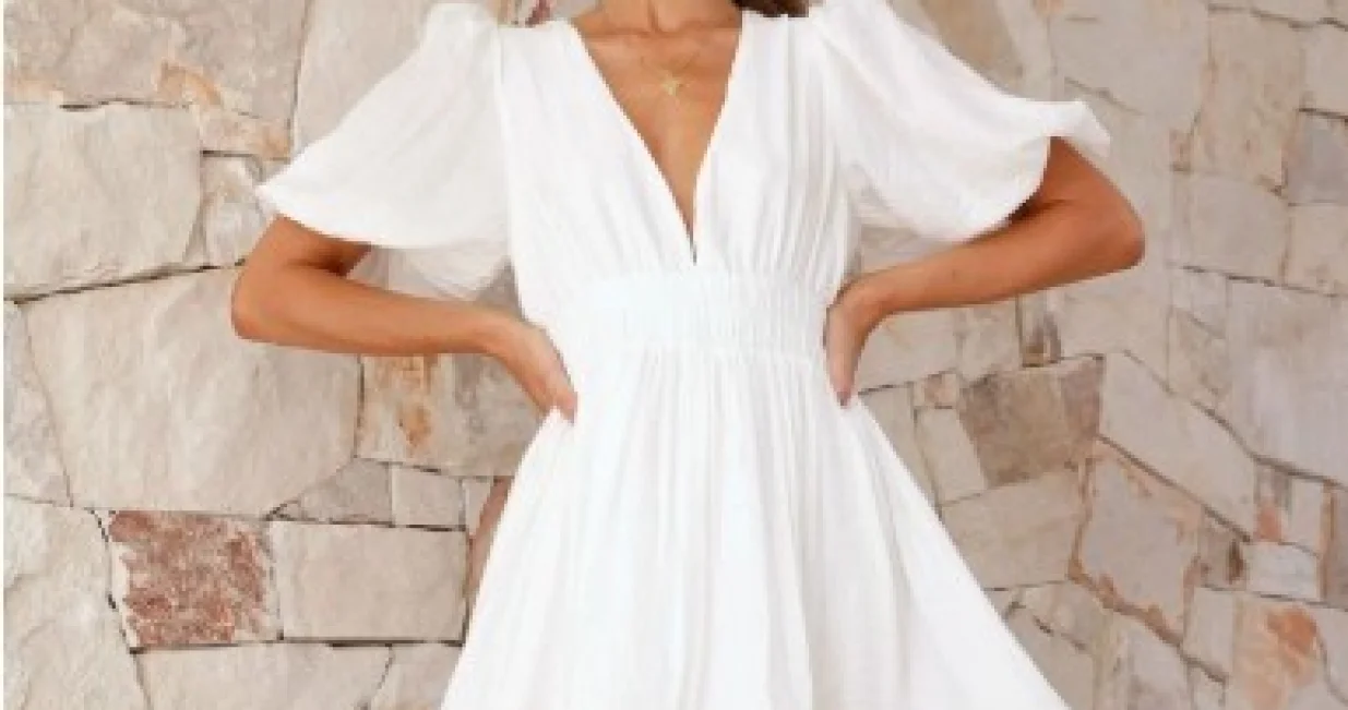 Bijele haljine vladaju ljetom 2025./Pinterest
