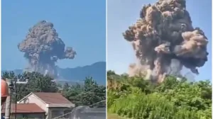 Strahovita eksplozija/Printscreen/X.com//