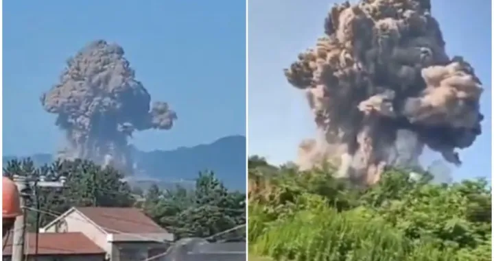 Strahovita eksplozija/Printscreen/X.com//