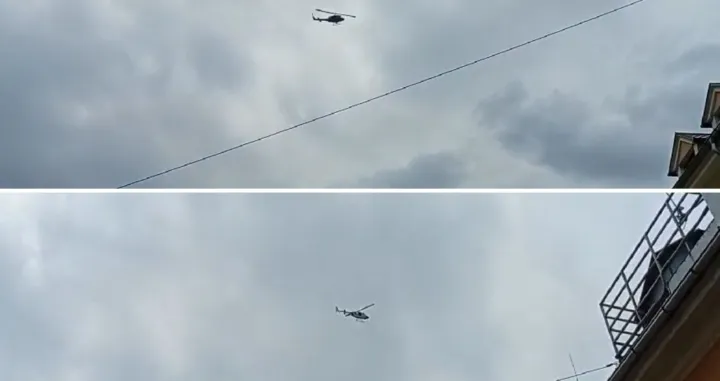 Helikopteri iznad Sarajeva/Prtsc