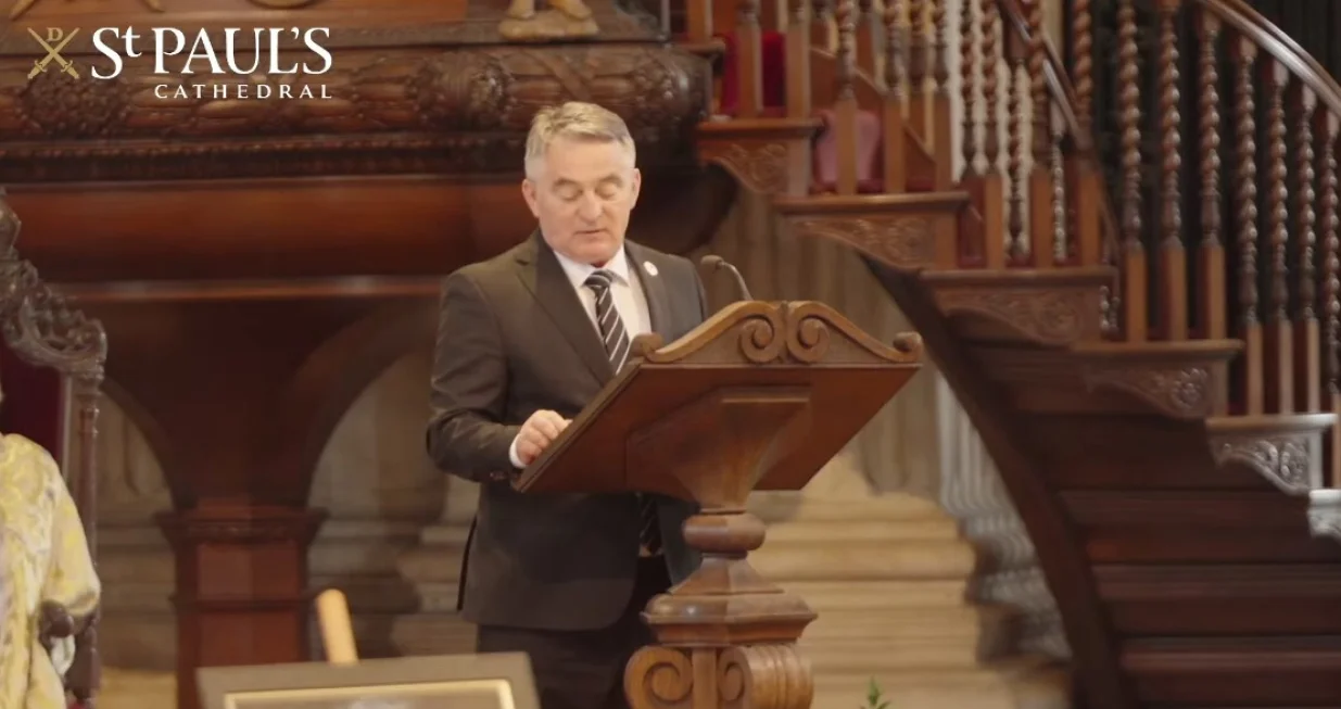 Željko Komšić, komemoracija u Londonu/Screenshot