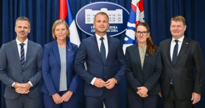 Draško Stanivuković i ambasadori nordijskih zemalja/