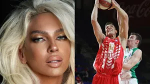 Jelena Karleuša i Nikola Jovanović (FOTO: Kolaž/Arhiv/KK Crvena zvezda)
